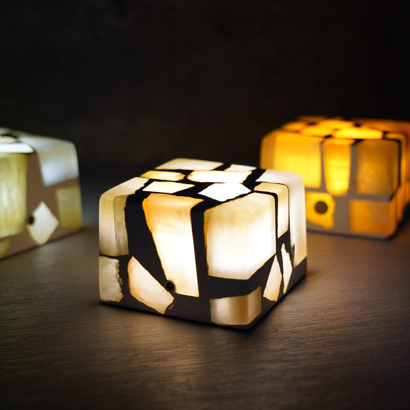 Terrazzo Cube Lamp