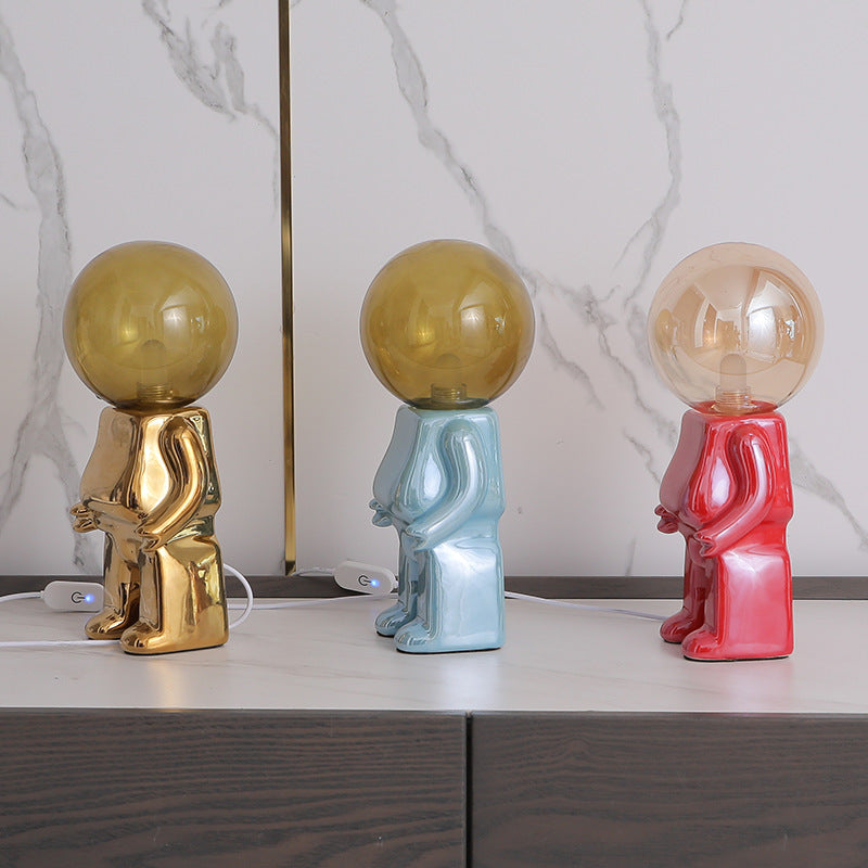 Astronaut Boy Table Lamp